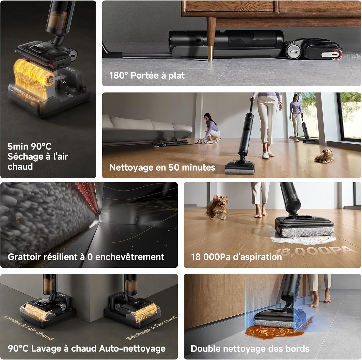 Dreame H12 Pro FlexReach Aspirateur Laveur – Image 9